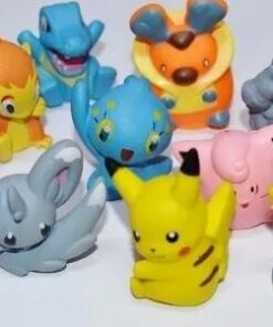 Brinquedo Pokemon Miniatura Dedoche - 10 Unidades